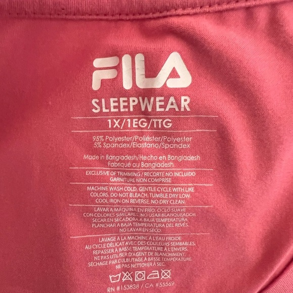 Fila Sleep Gown - Picture 3 of 4